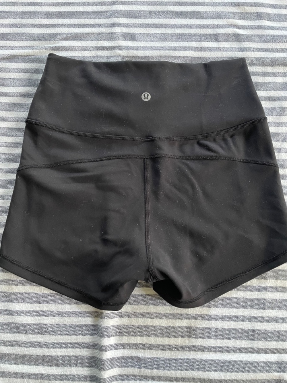 lululemon athletica Black High-Rise Athletic Shorts